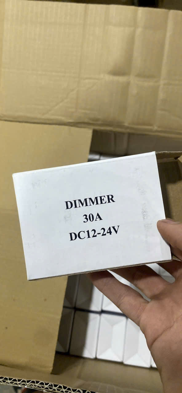 DIMMER 12V-24V 30A ĐIỀU CHỈNH ĐỘ SÁNG - Ảnh 5