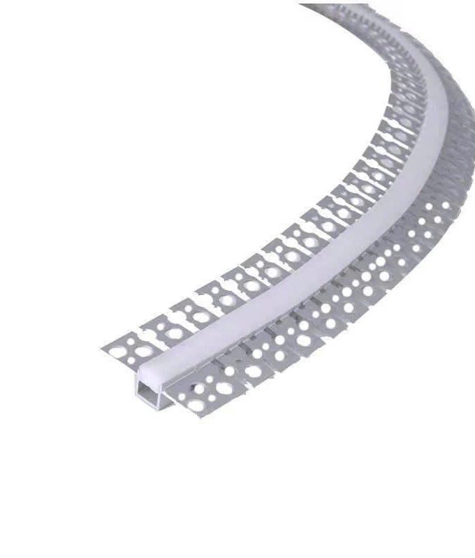 Đèn led thanh nhôm zic zac âm trần uốn cong 5013